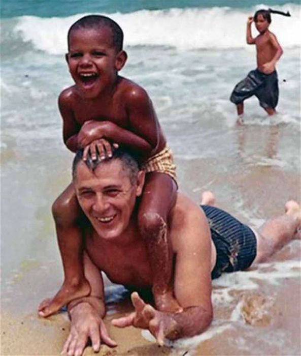 zb_Obama and his grandfather